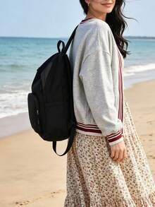 Women Fashion Backpacks - Negro 4 - View 5