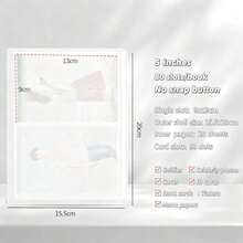 Album ảnh trong suốt dung lượng lớn, album lưu trữ ảnh 3"/5", album ảnh di động dạng ghép ảnh, album lưu trữ đa chức năng giúp dễ dàng sắp xếp và lưu giữ những kỷ niệm quý giá, album ảnh PP chống thấm nước và chống bụi 160/84 ngăn đựng ảnh, vé phim/vé tàu, bưu thiếp, thẻ K-Pop. - Thường xuyên - Xem 12