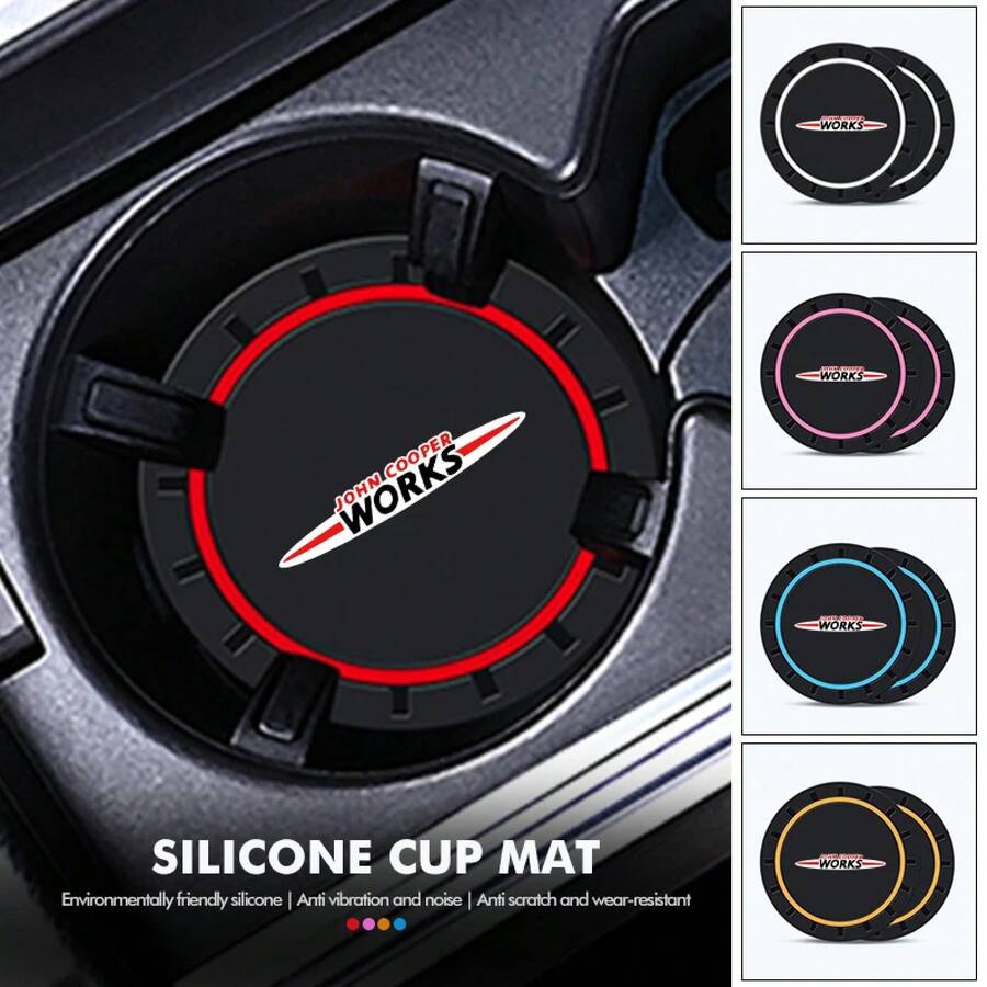 Car Cellphone Anti-Slip Mat - 紅色-2件 - 查看 1