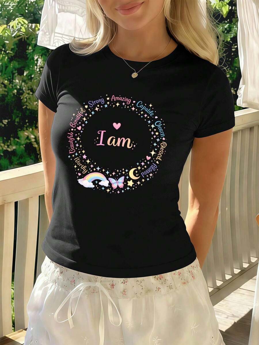 Women T-Shirts - Black - View 1