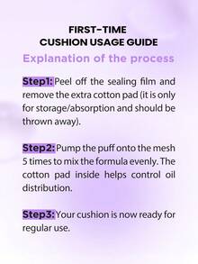 COLORKEY Caviar Cushion Foundation, Covers Blemishes, Evens Skin Tone, Hides Pores, No Need To Remove, Breathable & Long-Lasting, Suitable For Women & Girls In Spring/Summer, Ideal For Y2K Style Parties, Birthdays, Mother's Day Gifts, Best Color Option - 02 Natural - 查看 11