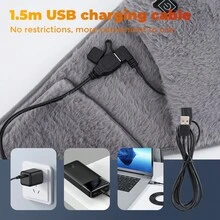 EOLOVA 1 đai làm ấm, đai sưởi ấm eo bằng điện, đai làm ấm kinh nguyệt, 3 mức nhiệt độ, miếng đệm sưởi ấm eo cấp nguồn USB di động, chườm nóng, lựa chọn quà tặng ngày lễ, món quà hoàn hảo cho gia đình, bạn bè và bạn gái của bạn - Xem 7
