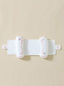 1pc Adjustable Newborn Baby Pillow, Simple Soft Brown Infant Pillow, Light Tapping Small Pillow - Multicolor - View 12