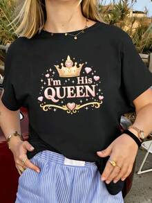Women T-Shirts - Black - View 1