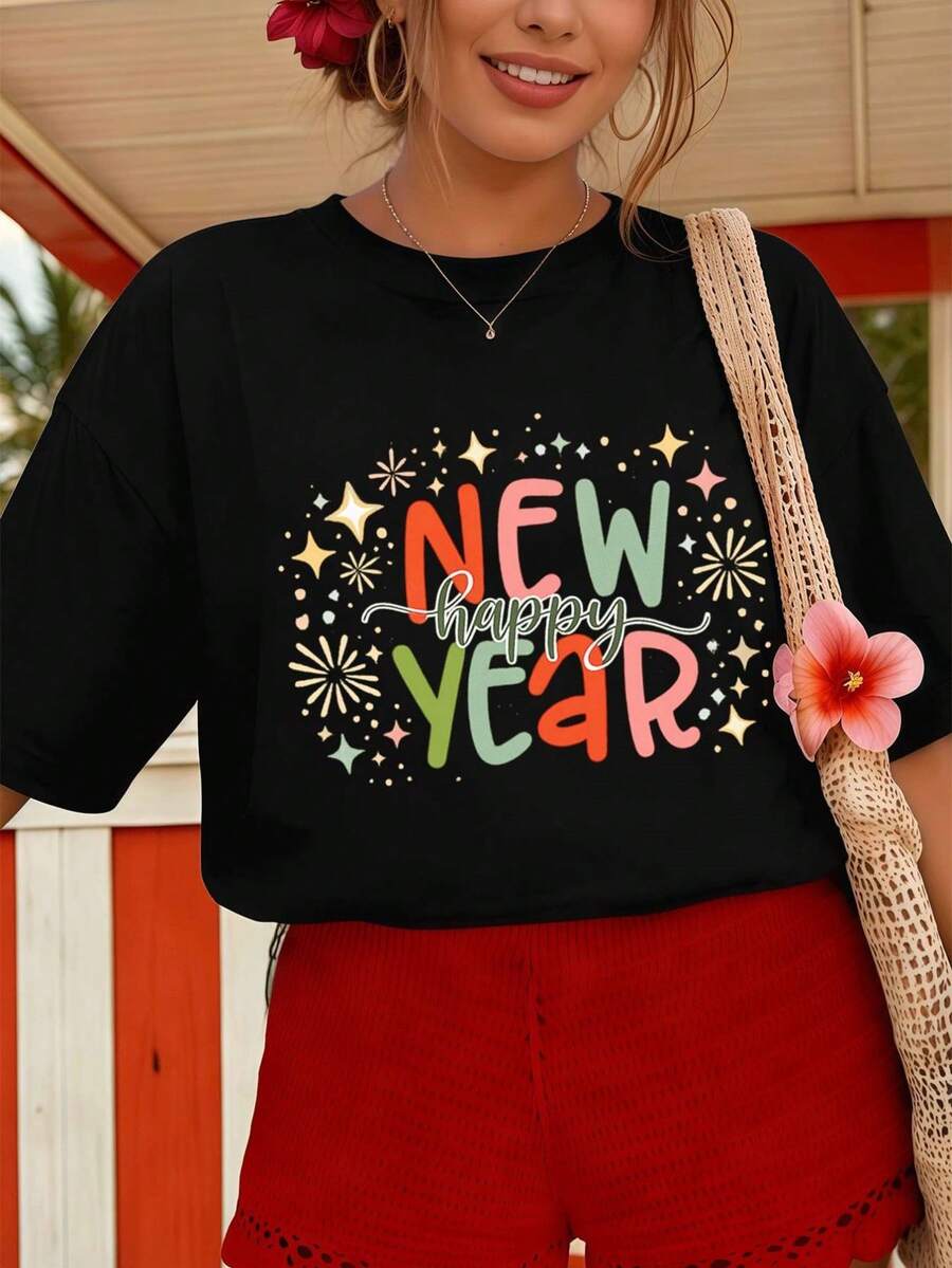 Women T-Shirts - Black - View 1