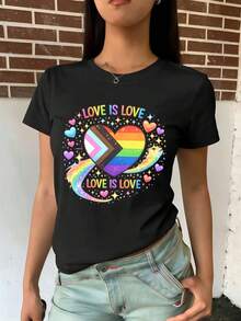 Women T-Shirts - Black - View 2