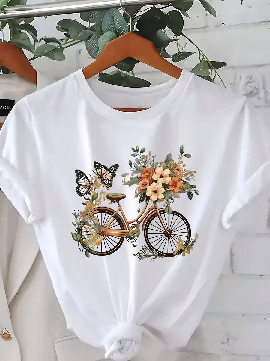 Women T-Shirts - White - View 1