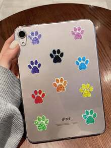 1捲/500張 寵物狗爪捲曲貼紙 PVC材質 每捲10款獨特設計 創意美觀貼紙 適用於手機殼、平板電腦、筆記本電腦、行李箱、汽車、筆記本、手寫日記等 - 1roll/500PCS - 查看 1