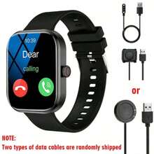 2.01" Full Screen Touch Smart Watch For Men & Women, Calling, Pedometer, Calorie Tracking, Multi-Sport Modes, Distance Tracking, Call/Message/Sedentary Reminder, Wireless Connection For Android Phones - Multicolor - View 8