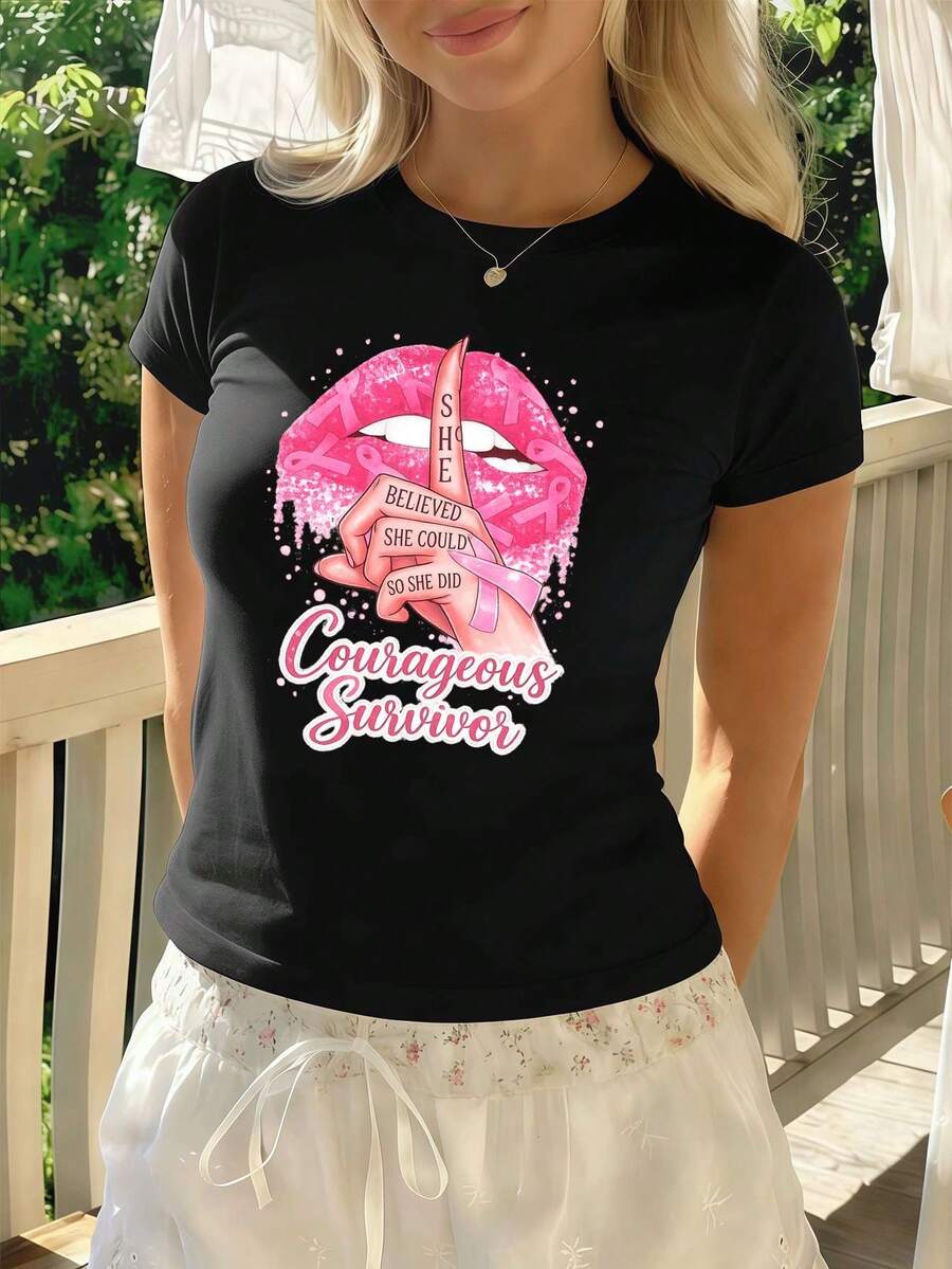 Women T-Shirts - Black - View 1