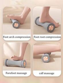 Con lăn massage chân, dụng cụ hỗ trợ thư giãn cơ bắp trong yoga, dụng cụ tập thể dục. - Nhiều màu - Xem 4