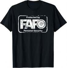 Funny FAround And Find Out - Advocate Lover Gift Uni T-Shirt - Black - View 1