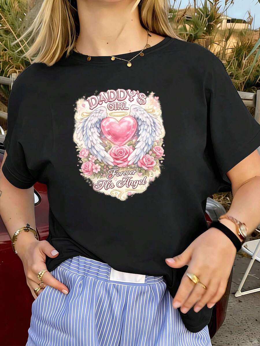 Women T-Shirts - Black - View 1