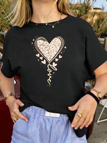 Women T-Shirts - Black - View 1