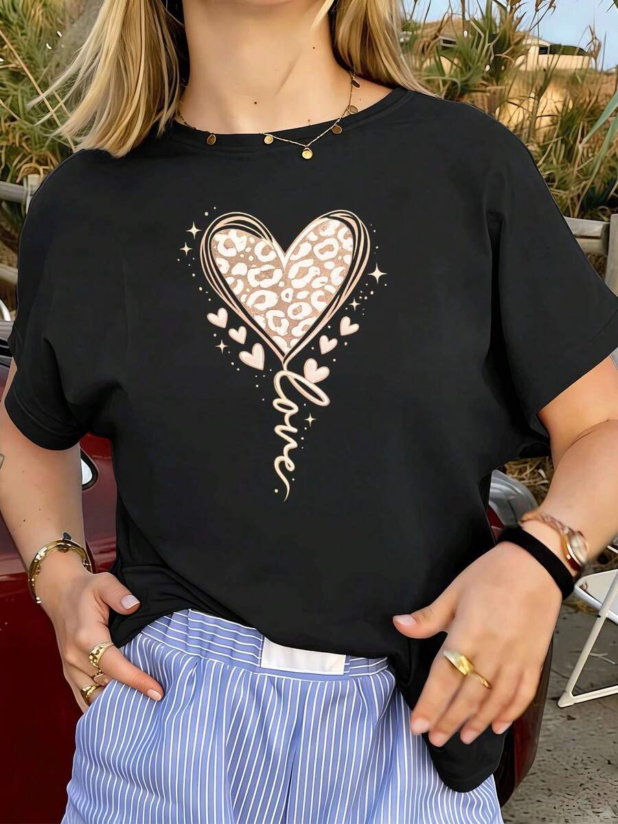 Women T-Shirts - Black - View 1
