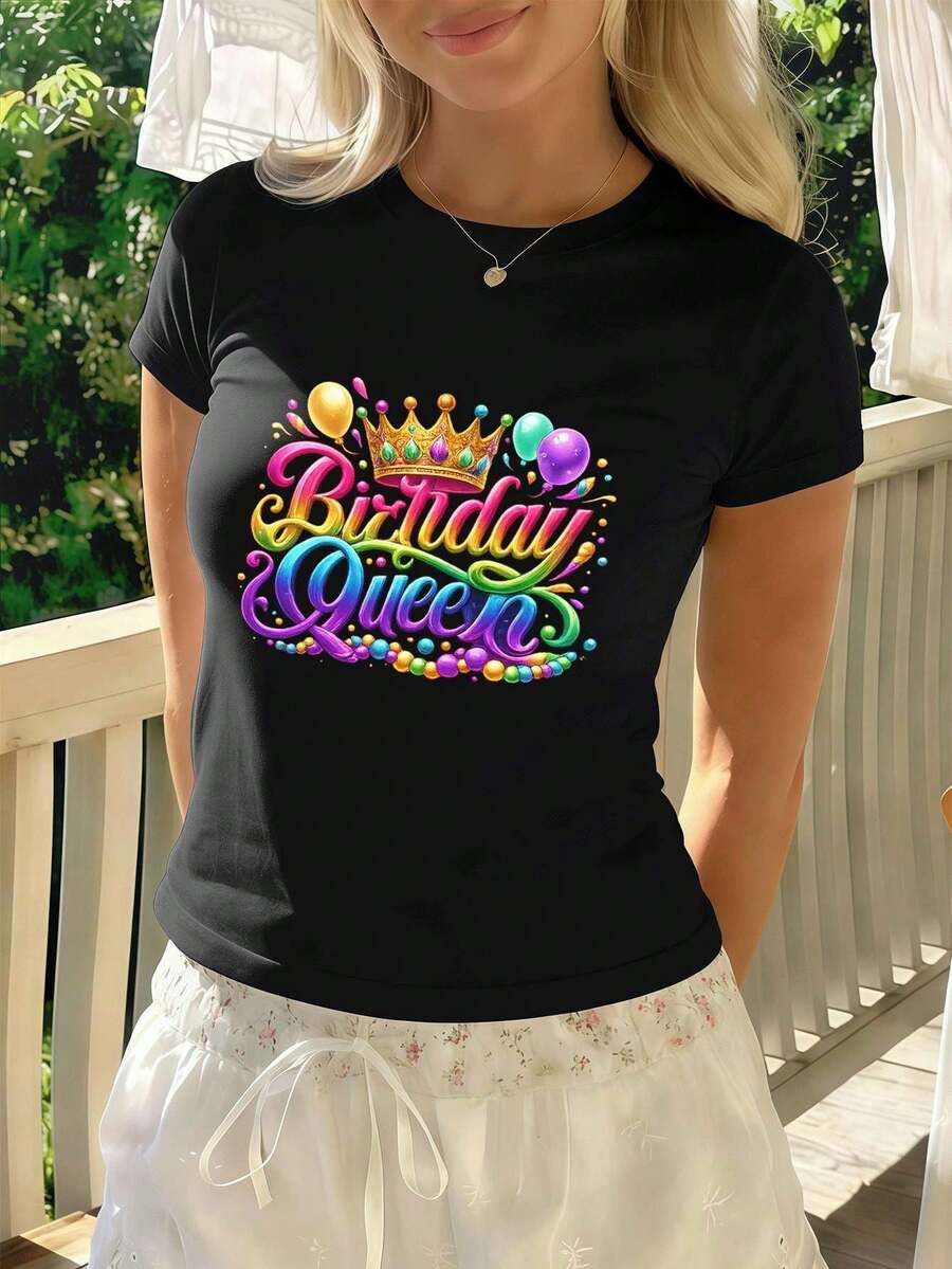Women T-Shirts - Black - View 1