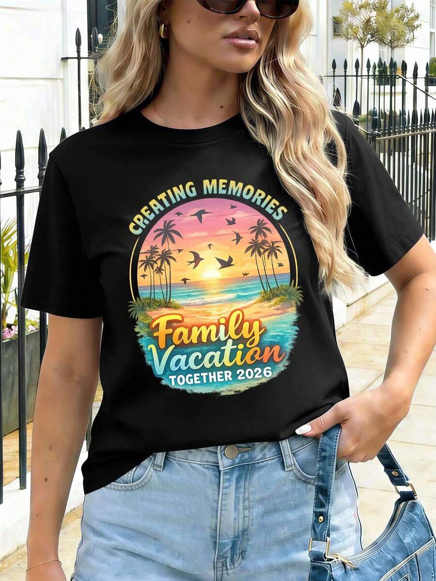 Women T-Shirts - Black - View 1