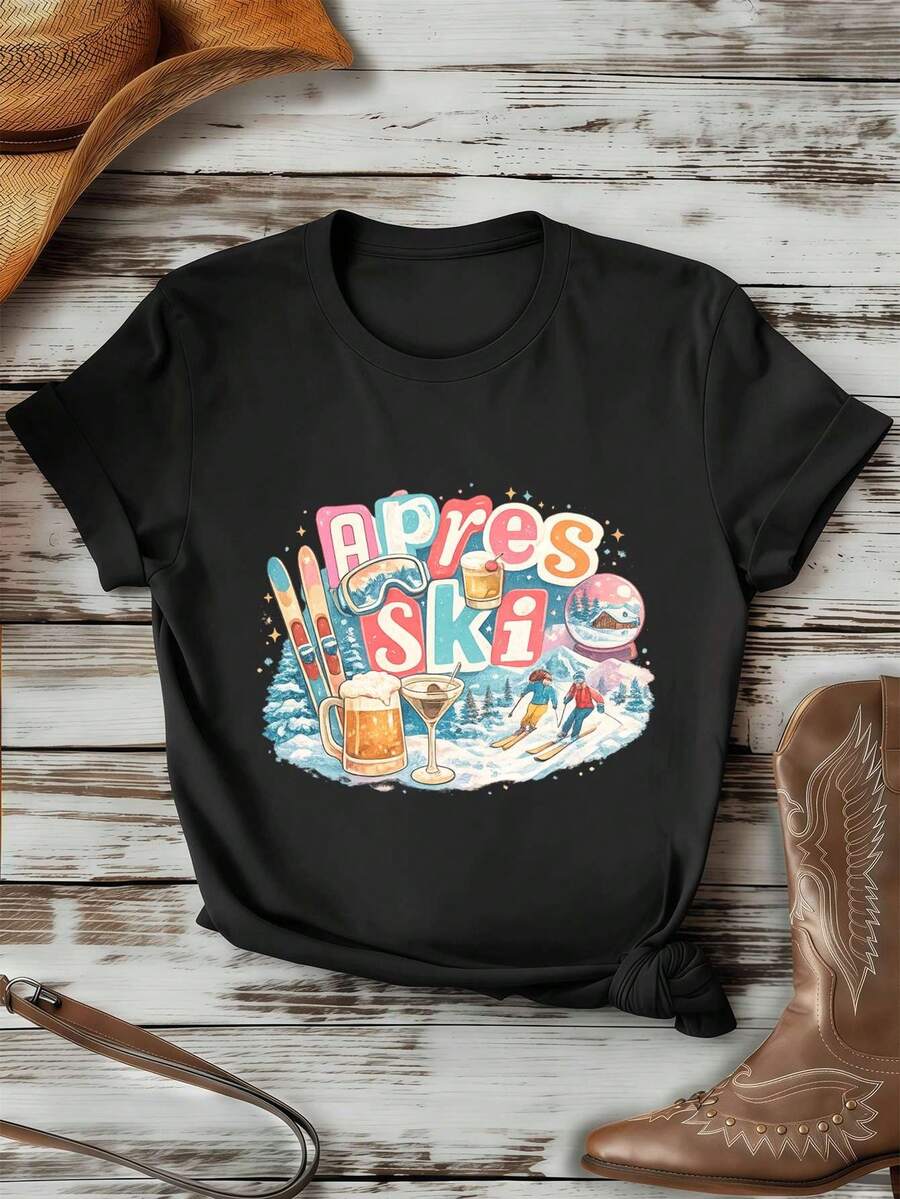 Women T-Shirts - Black - View 1