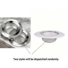 3pcs Stainless Steel Bathroom Sink Strainer, Anti-Clogging Mesh Drain Filter, Hair Catcher, Fits Sink And Basin Drain Accessories - Multicolor - View 11