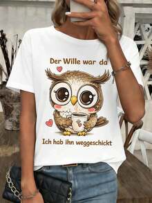 Women T-Shirts - White - View 1