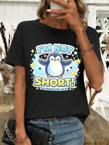 Women T-Shirts - Black - View 1