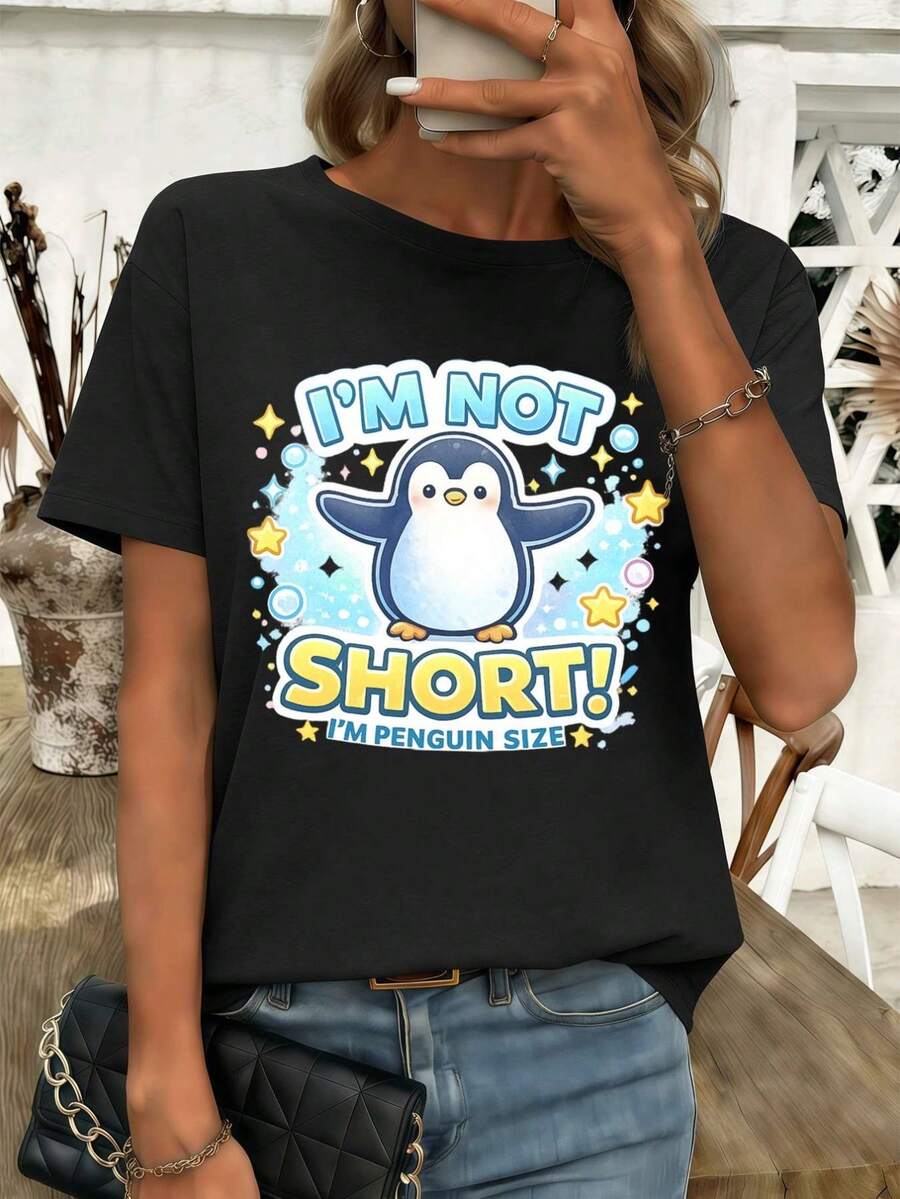 Women T-Shirts - Black - View 1
