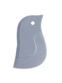 Dụng cụ cạo thức ăn hình chim cánh cụt bằng silicon - Dụng cụ vệ sinh không dùng điện, linh hoạt, thích hợp cho bề mặt thép không gỉ, làm sạch hiệu quả các vết dầu mỡ và cặn bánh nướng, thiết kế silicon màu xám, dụng cụ vệ sinh nhà bếp | Đồ dùng nhà bếp vui nhộn | Dụng cụ cạo thức ăn bằng silicon linh hoạt - Nhiều màu - Xem 12