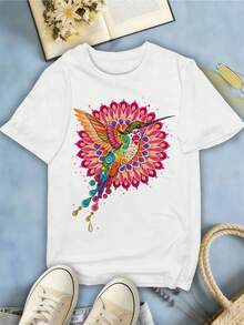 Women T-Shirts - White - View 2