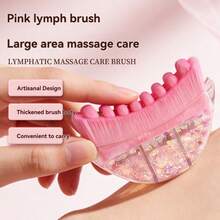 1pc Soft Baby Body Care Brush, Silicone Massage Brush For Newborn Gentle Cleaning, Effective Cradle Cap Removal, Sensitive Skin Friendly, Easy To Clean With No Residue - Multicolor - View 4