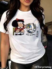 Women T-Shirts - White - View 6