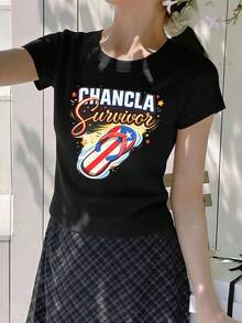 Women T-Shirts - Black - View 2
