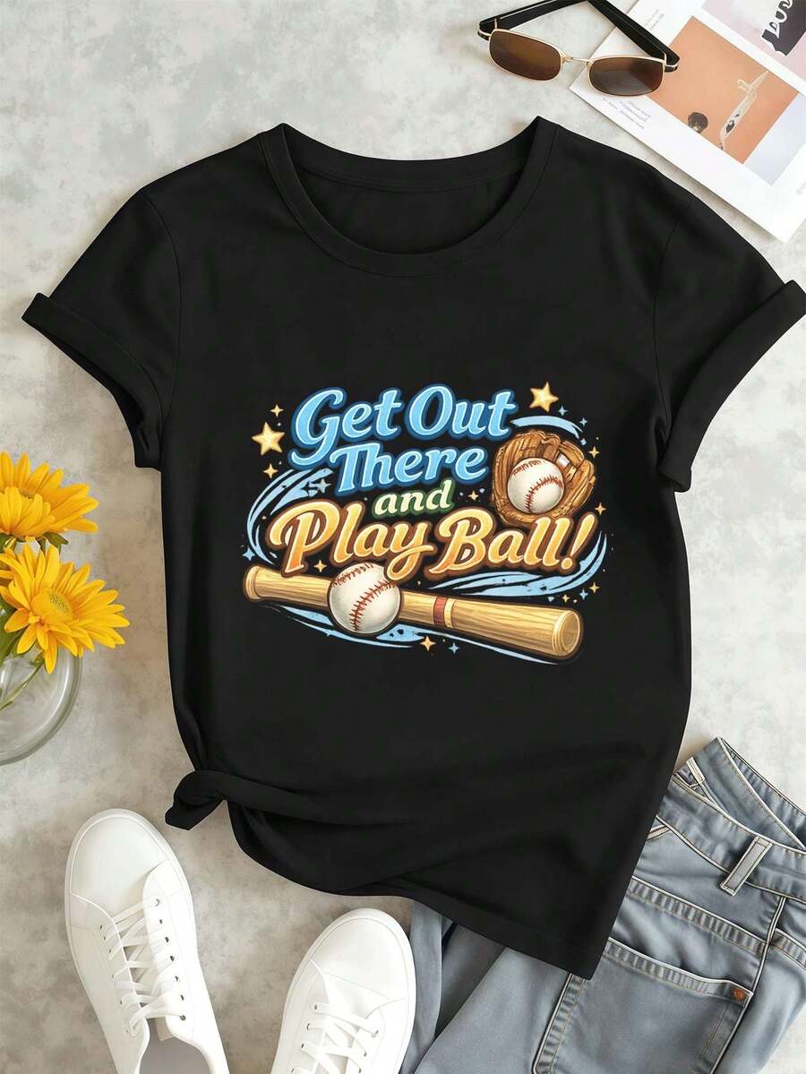 Women T-Shirts - Black - View 1