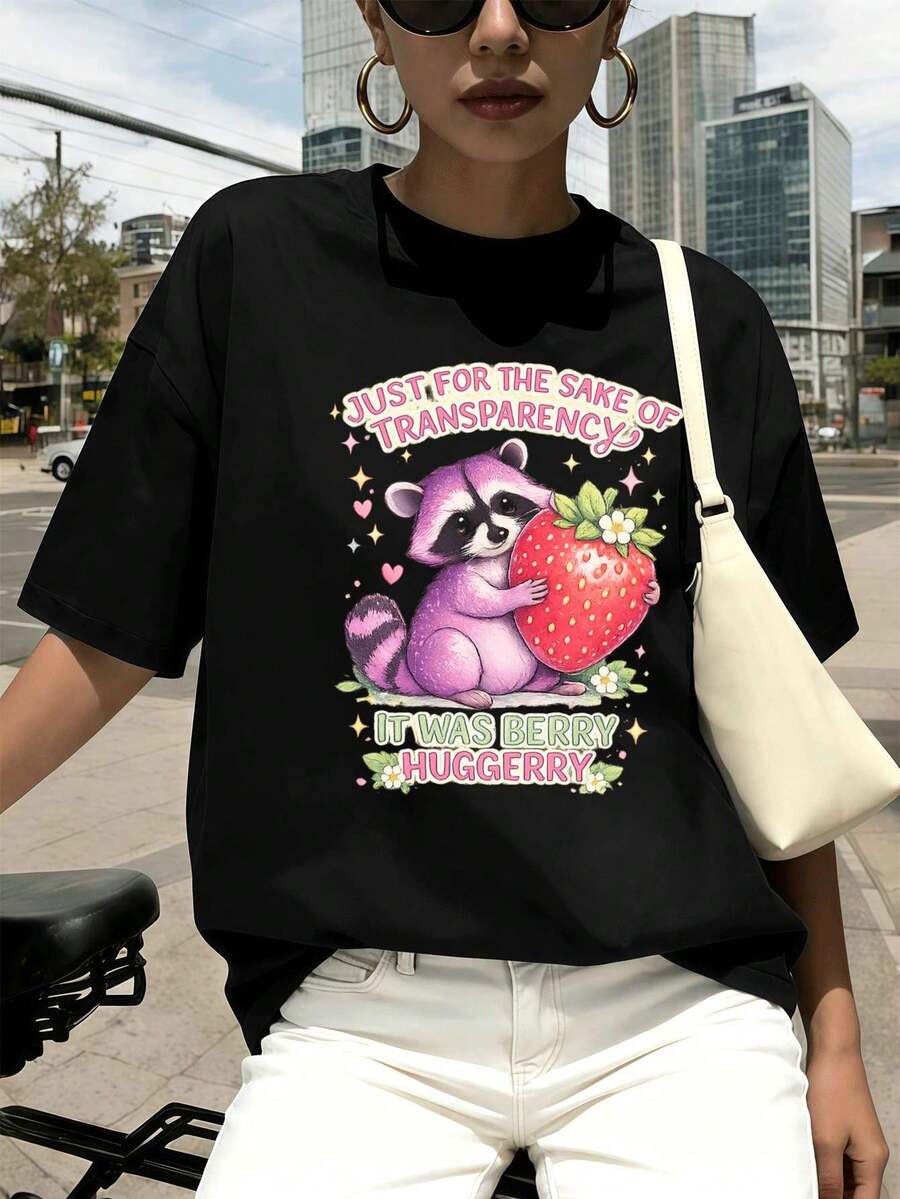 Women T-Shirts - Black - View 1