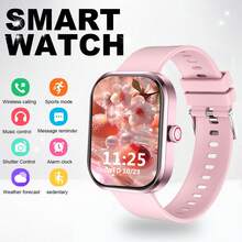 2.01" Full Screen Touch Smart Watch For Men & Women, Calling, Pedometer, Calorie Tracking, Multi-Sport Modes, Distance Tracking, Call/Message/Sedentary Reminder, Wireless Connection For Android Phones - Multicolor - View 15