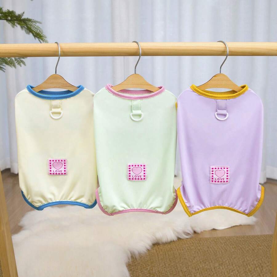 宠物服装，狗狗服饰，新款春夏网眼四脚服，透气猫咪连体衣，轻盈顺滑，防紫外线