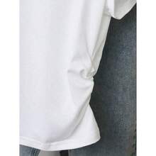 3pcs Women Summer Casual Solid Color Tops, Fashion Minimalist Style, Suitable For Sports, Outdoor, Back To School, Pink, Apricot, Brick Red, Women T-Shirts - 多色-10 - 查看 3