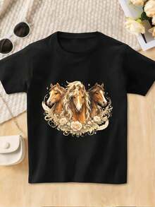 Women T-Shirts - Black - View 1