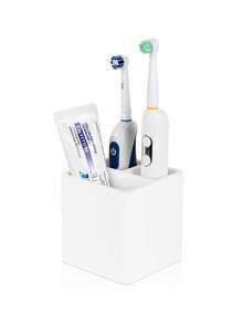 Giá đựng bàn chải đánh răng 3 ngăn, giá sắp xếp bàn chải đánh răng điện và kem đánh răng cho mặt bàn phòng tắm, vòi sen, bàn trang điểm. - Nhiều màu - Xem 6