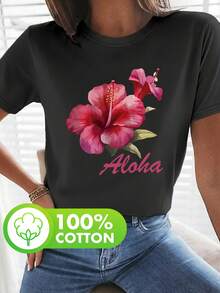 Women T-Shirts - Black - View 1