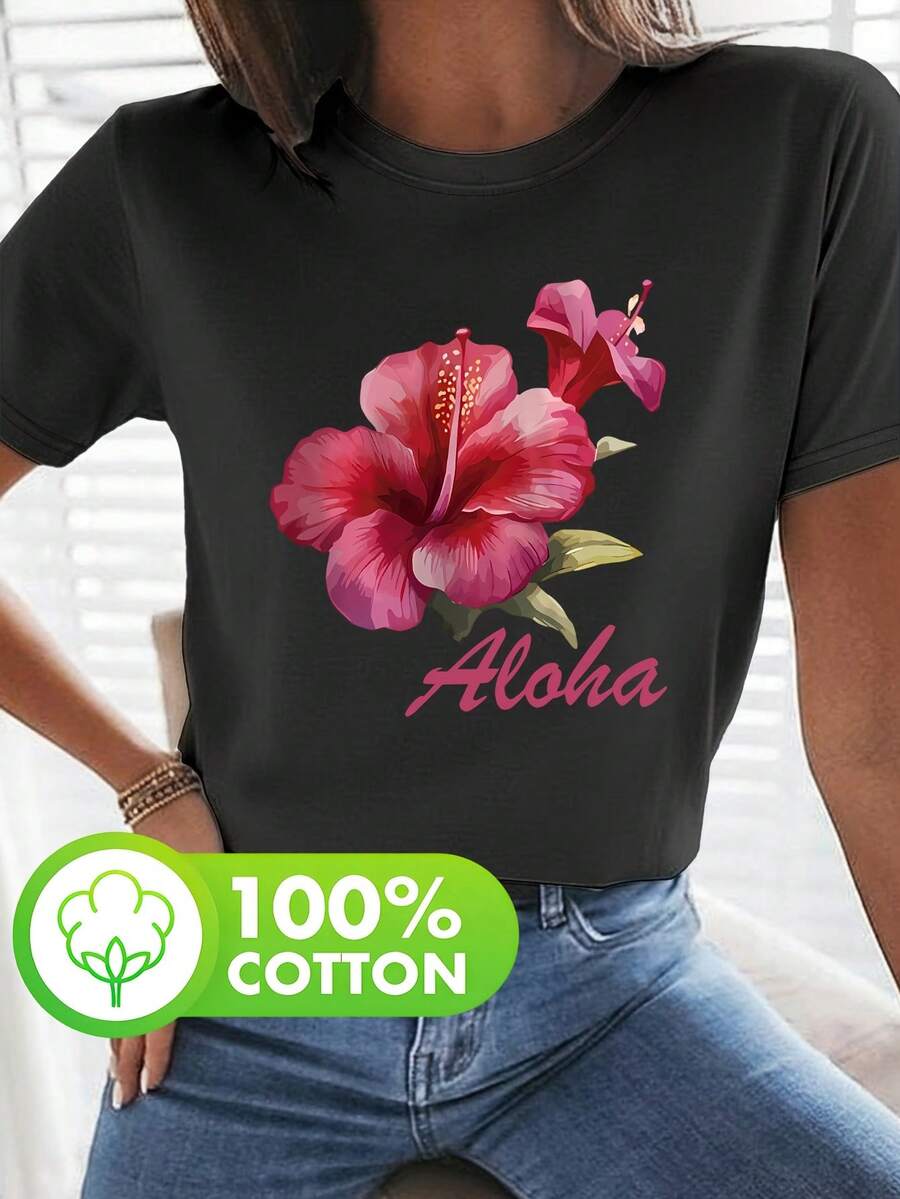 Women T-Shirts - Black - View 1