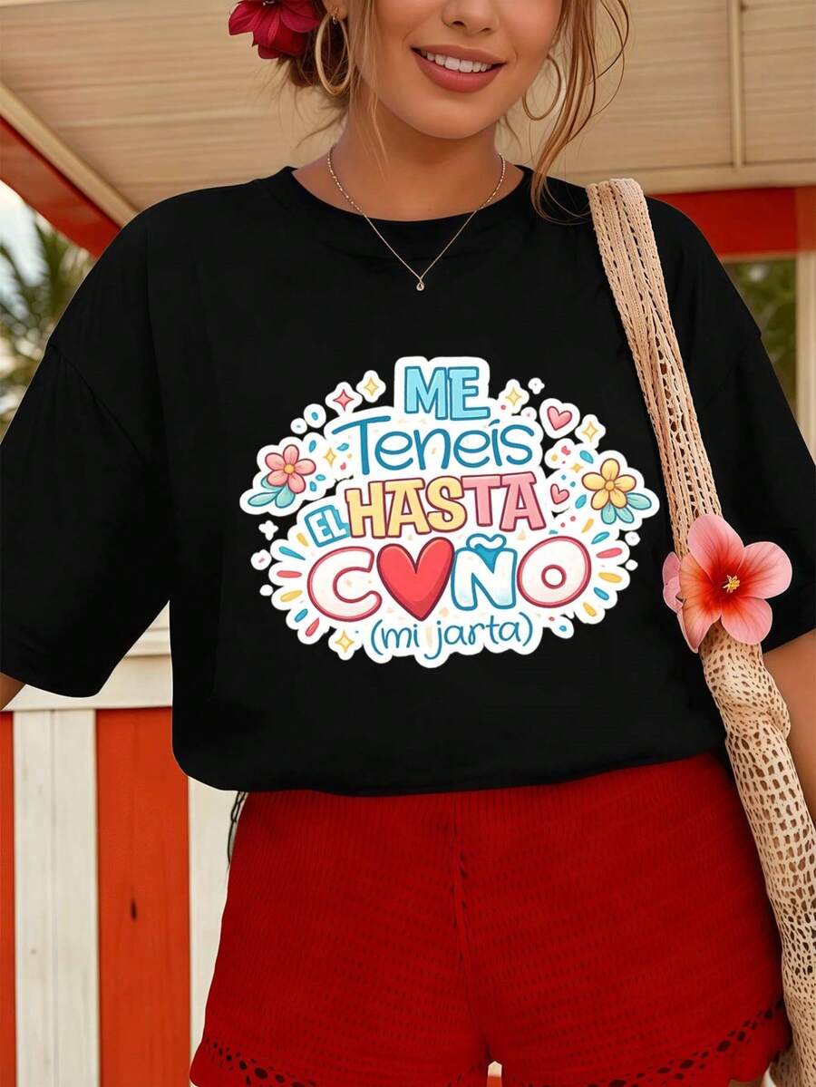 Women T-Shirts - Black - View 1
