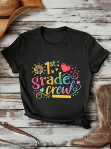 Women T-Shirts - Black - View 1