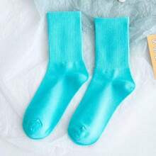 5 Piars Color Women Men Sport Socks For Cycling Running - Multicolor - View 2