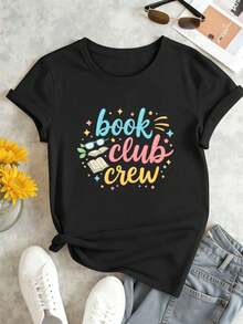 Women T-Shirts - Black - View 2