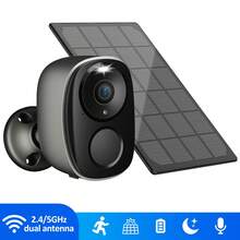 Solar Security Cameras Wireless Outdoor, Battery Powered 3K 4MP Wifi Cameras For Home Surveillance, PIR/AI Motion Detection, Waterproof, Color Night Vision, 2-Way Audio, Cloud/SD Storage - Black - View 11