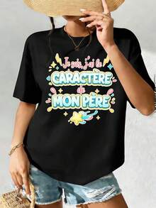 Women T-Shirts - Black - View 2