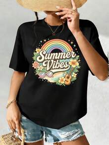 Women T-Shirts - Black - View 2