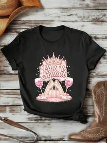 Women T-Shirts - Black - View 1
