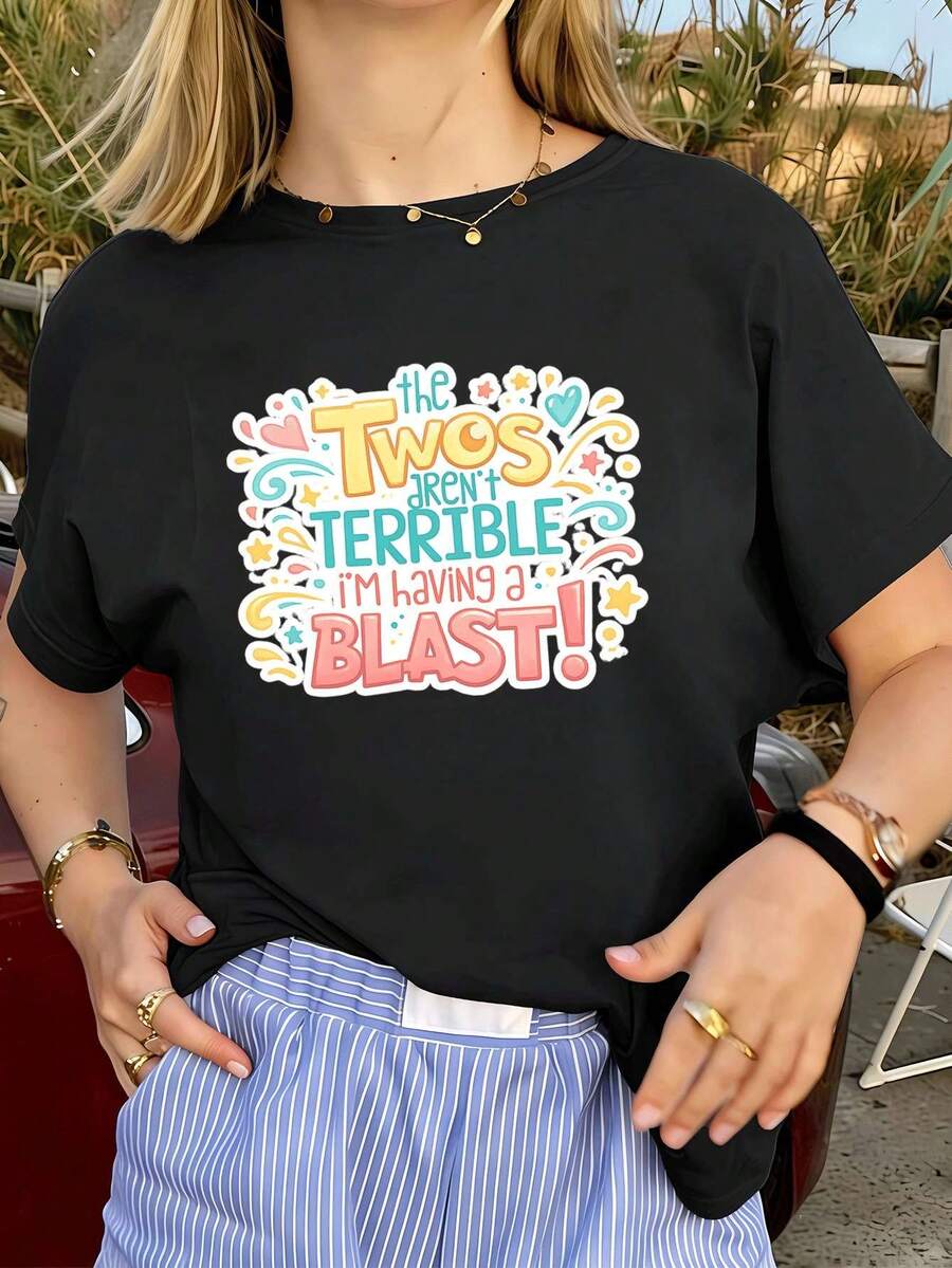 Women T-Shirts - Black - View 1