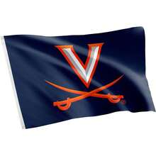Desert Cactus University Of Virginia UV Flag - 3 X 5 Feet Cavaliers Banner, IndoorOutdoor Durable Fabric, 100% Polyester Design (Style 1) - A - Xem 1